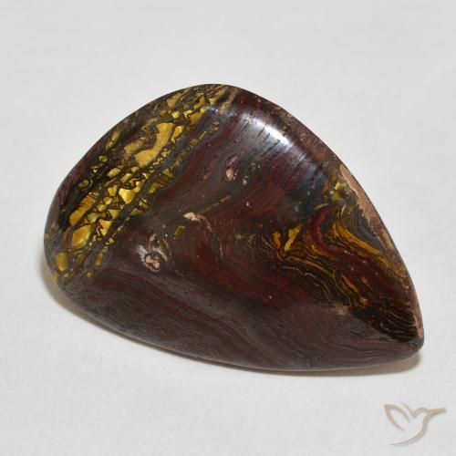 Oeil de Tigre Matrice Multicolore naturelle Fantaisie, 29.03 ct, Opaque
