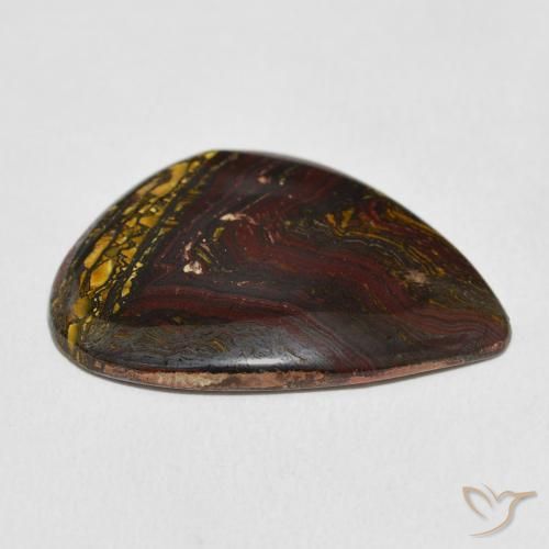 Oeil de Tigre Matrice Multicolore naturelle Fantaisie, 29.03 ct, Opaque