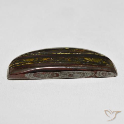 Oeil de Tigre Matrice Multicolore naturelle Fantaisie, 45.37 ct, Opaque