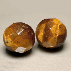 Achetez naturel ct marron tiger's eye gems, sphère / boule, en provenance thaïlande chez gemselect. en stock, livraison internationale!