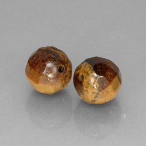 Achetez naturel ct marron tiger's eye gems, sphère / boule, en provenance thaïlande chez gemselect. en stock, livraison internationale!