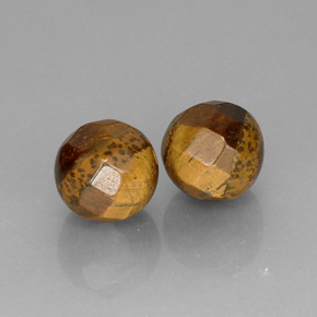 Achetez naturel ct marron tiger's eye gems, sphère / boule, en provenance thaïlande chez gemselect. en stock, livraison internationale!