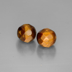 Achetez naturel ct marron tiger's eye gems, sphère / boule, en provenance thaïlande chez gemselect. en stock, livraison internationale!