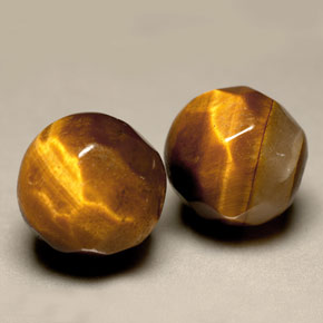 Achetez naturel ct marron doré œil de tigre gems, sphère / boule, en provenance thaïlande chez gemselect. en stock, livraison internationale!