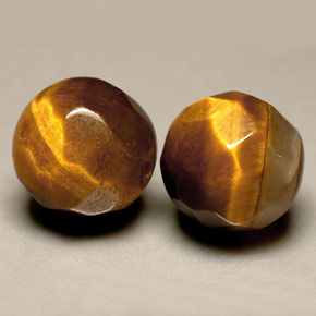 Achetez naturel ct marron doré œil de tigre gems, sphère / boule, en provenance thaïlande chez gemselect. en stock, livraison internationale!