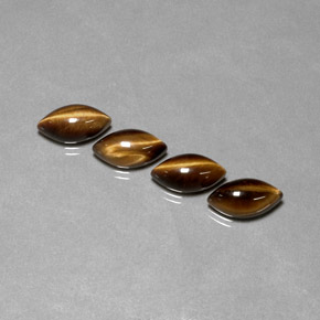 Achetez naturel ct marron tiger's eye gems, marquise, en provenance namibie chez gemselect. en stock, livraison internationale!