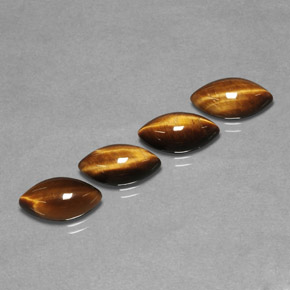 Achetez naturel ct marron tiger's eye gems, marquise, en provenance namibie chez gemselect. en stock, livraison internationale!