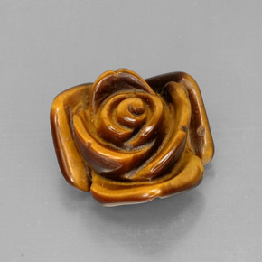 Tiger's eye multicolore naturelle forme fantaisie, 12,37 ct, opaque