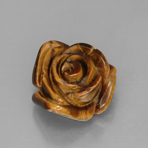 Tiger's eye multicolore naturelle forme fantaisie, 13,03 ct, opaque