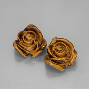 Achetez naturel ct marron tiger's eye gems, forme fantaisie, en provenance thaïlande chez gemselect. en stock, livraison internationale!