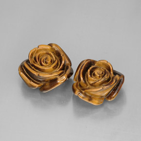 Achetez naturel ct marron tiger's eye gems, forme fantaisie, en provenance thaïlande chez gemselect. en stock, livraison internationale!