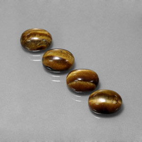 Achetez naturel ct Or Brun Oeil de Tigre gems, Coupe ovale, En provenance Thaïlande chez GemSelect. En stock, livraison internationale!