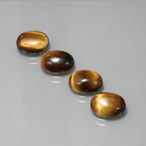 Achetez naturel ct Or Brun Oeil de Tigre gems, Coupe ovale, En provenance Thaïlande chez GemSelect. En stock, livraison internationale!