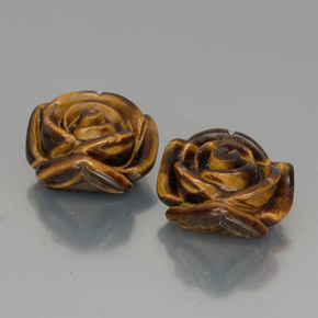 Achetez naturel ct Or Brun Oeil de Tigre gems, Forme fantaisie, En provenance Thaïlande chez GemSelect. En stock, livraison internationale!