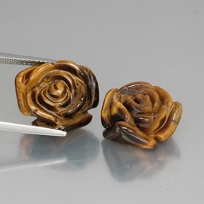 Achetez naturel ct marron tiger's eye gems, forme fantaisie, en provenance thaïlande chez gemselect. en stock, livraison internationale!