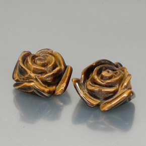 Achetez naturel ct marron tiger's eye gems, forme fantaisie, en provenance thaïlande chez gemselect. en stock, livraison internationale!