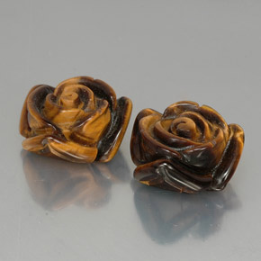 Achetez naturel ct marron tiger's eye gems, forme fantaisie, en provenance thaïlande chez gemselect. en stock, livraison internationale!