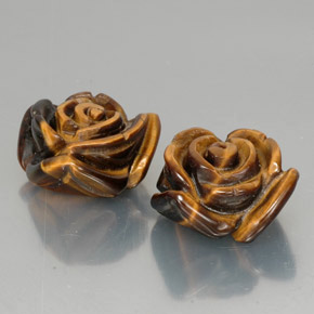 Achetez naturel ct marron tiger's eye gems, forme fantaisie, en provenance thaïlande chez gemselect. en stock, livraison internationale!