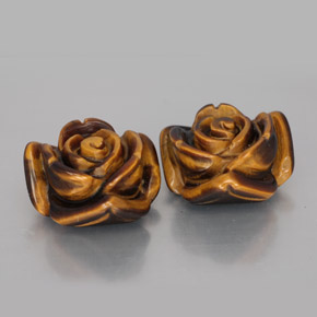 Achetez naturel ct marron tiger's eye gems, forme fantaisie, en provenance thaïlande chez gemselect. en stock, livraison internationale!