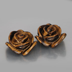 Achetez naturel ct marron tiger's eye gems, forme fantaisie, en provenance thaïlande chez gemselect. en stock, livraison internationale!