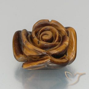 Œil de tigre Marron chaud naturelle Fantaisie, 12.17 ct, Opaque