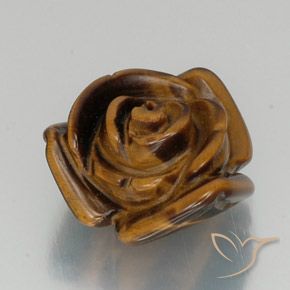 Œil de tigre Brun doré naturelle Fantaisie, 11.12 ct, Opaque