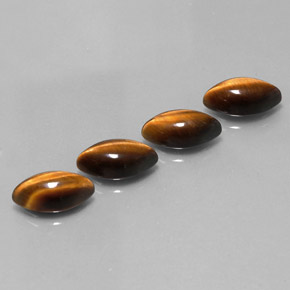 Achetez naturel ct marron doré œil de tigre gems, marquise, en provenance namibie chez gemselect. en stock, livraison internationale!