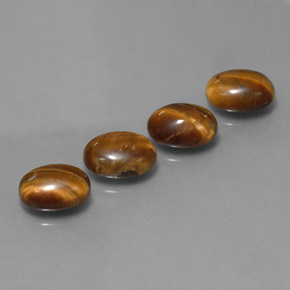 Achetez naturel ct Or Brun Oeil de Tigre gems, Coupe ovale, En provenance Thaïlande chez GemSelect. En stock, livraison internationale!