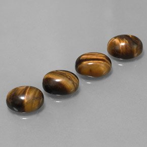 Achetez naturel 8,36ct marron tiger's eye gems, coupe ovale, en provenance thaïlande chez gemselect. en stock, livraison internationale!