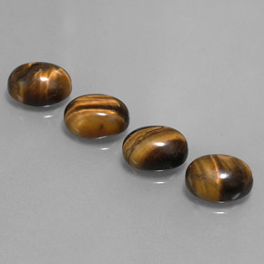 Achetez naturel 8,36ct marron tiger's eye gems, coupe ovale, en provenance thaïlande chez gemselect. en stock, livraison internationale!