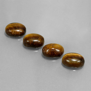 Achetez naturel 6,65ct marron tiger's eye gems, coupe ovale, en provenance thaïlande chez gemselect. en stock, livraison internationale!