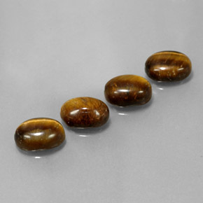 Achetez naturel 6,65ct marron tiger's eye gems, coupe ovale, en provenance thaïlande chez gemselect. en stock, livraison internationale!