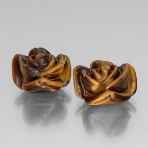 Achetez naturel ct marron tiger's eye gems, forme fantaisie, en provenance thaïlande chez gemselect. en stock, livraison internationale!