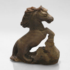Tiger's eye marron naturelle forme fantaisie, 234,45 ct, opaque