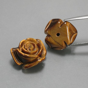 Achetez naturel ct marron tiger's eye gems, forme fantaisie, en provenance thaïlande chez gemselect. en stock, livraison internationale!