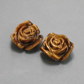 Achetez naturel ct marron tiger's eye gems, forme fantaisie, en provenance thaïlande chez gemselect. en stock, livraison internationale!