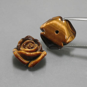Achetez naturel ct marron tiger's eye gems, forme fantaisie, en provenance thaïlande chez gemselect. en stock, livraison internationale!