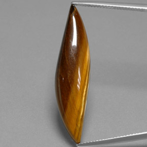 Oeil de Tigre Or Brun naturelle Forme fantaisie, 20.07 ct, Opaque