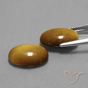 Shop natural 9.06ct Brun doré Œil de tigre gems, ovale, from Thaïlande at GemSelect. In stock, global shipping!