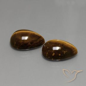 Shop natural 22.97ct Brun rugueux Œil de tigre gems, En forme de poire, from Thaïlande at GemSelect. In stock, global shipping!