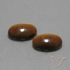 Shop natural 9.13ct Marron chaud Œil de tigre gems, ovale, from Thaïlande at GemSelect. In stock, global shipping!