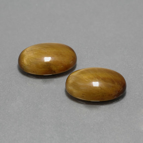 Achetez naturel ct Or Brun Oeil de Tigre gems, Coupe ovale, En provenance Thaïlande chez GemSelect. En stock, livraison internationale!