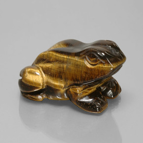 Tiger's eye marron naturelle forme fantaisie, 284,94 ct, opaque