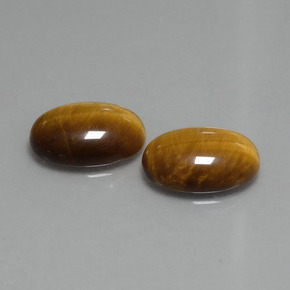 Achetez naturel 9,08ct marron tiger's eye gems, coupe ovale, en provenance thaïlande chez gemselect. en stock, livraison internationale!