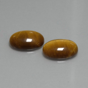 Achetez naturel 9,04ct marron tiger's eye gems, coupe ovale, en provenance thaïlande chez gemselect. en stock, livraison internationale!