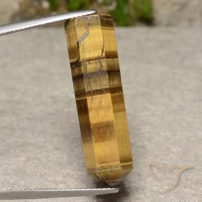 Œil de tigre Brun doré naturelle Fantaisie, 20.02 ct, Opaque