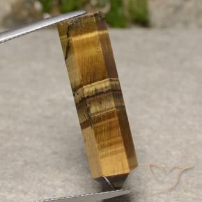 Œil de tigre Brun doré naturelle Fantaisie, 19.17 ct, Opaque