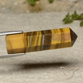 Œil de tigre Brun doré naturelle Fantaisie, 22.27 ct, Opaque