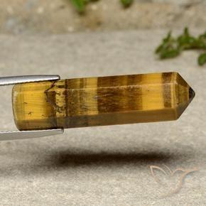 Œil de tigre Marron jaunâtre naturelle Fantaisie, 22.34 ct, Opaque