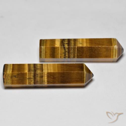 Shop natural 39.60ct Brun moyen Oeil de Tigre gems, Fantaisie, from Thaïlande at GemSelect. In stock, global shipping!